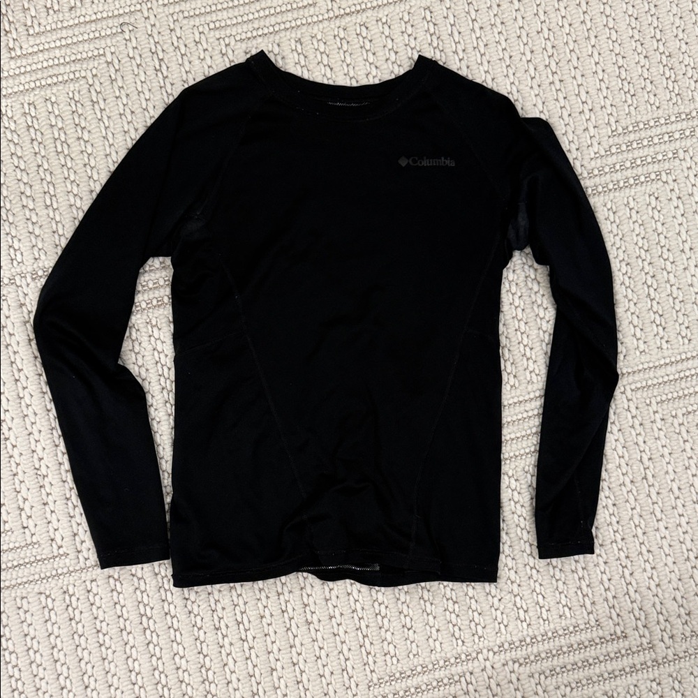 Columbia Black Performance Long Sleeve Top
